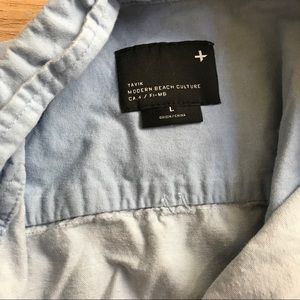 Chambray short sleeve shirt